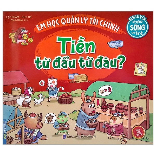 Combo Rèn Luyện Kỹ Năng Sống Cho Trẻ - Em Học Quản Lý Tài Chính. Trọn bộ 6 cuốn.
