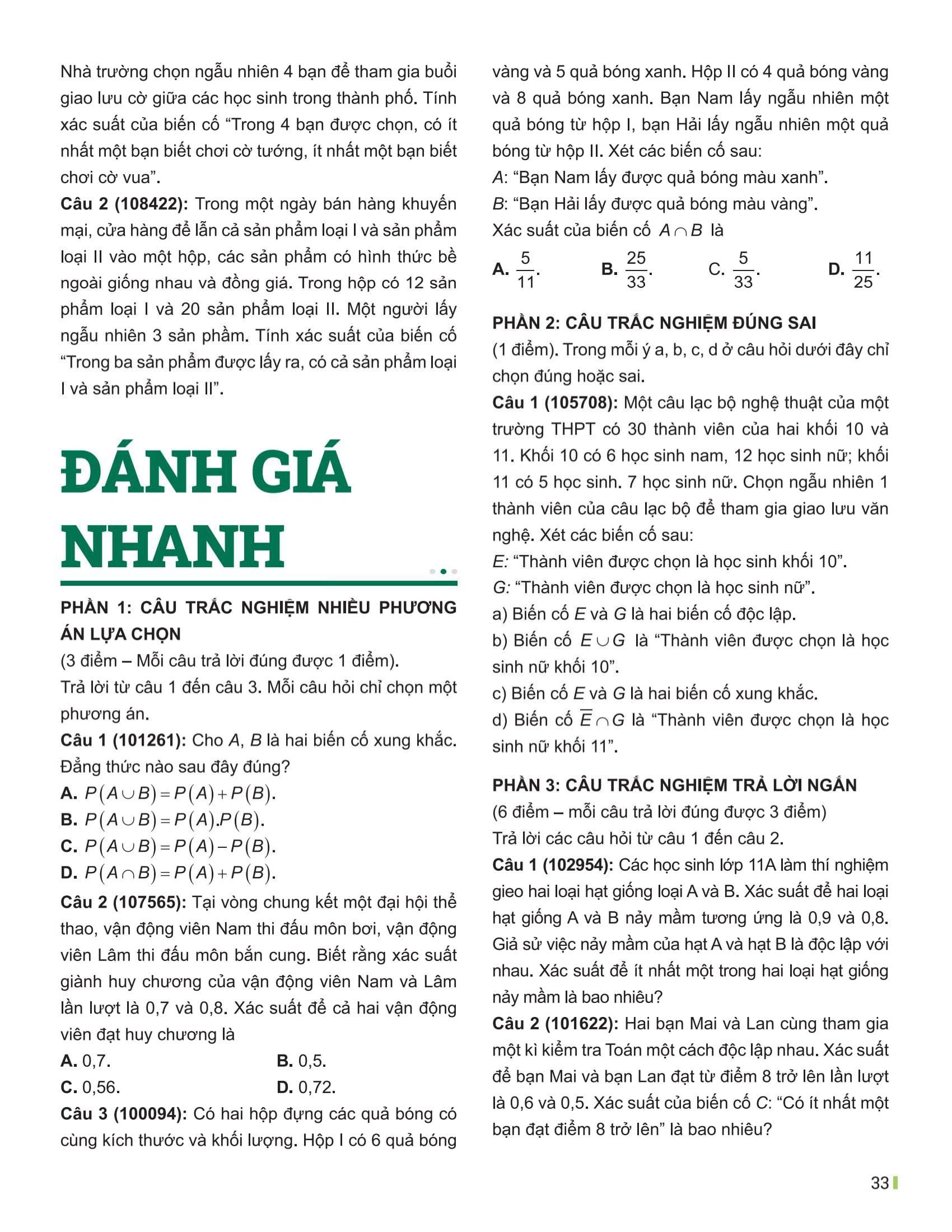 Sách - Đột Phá Tư Duy Toán 11 - Tập 2