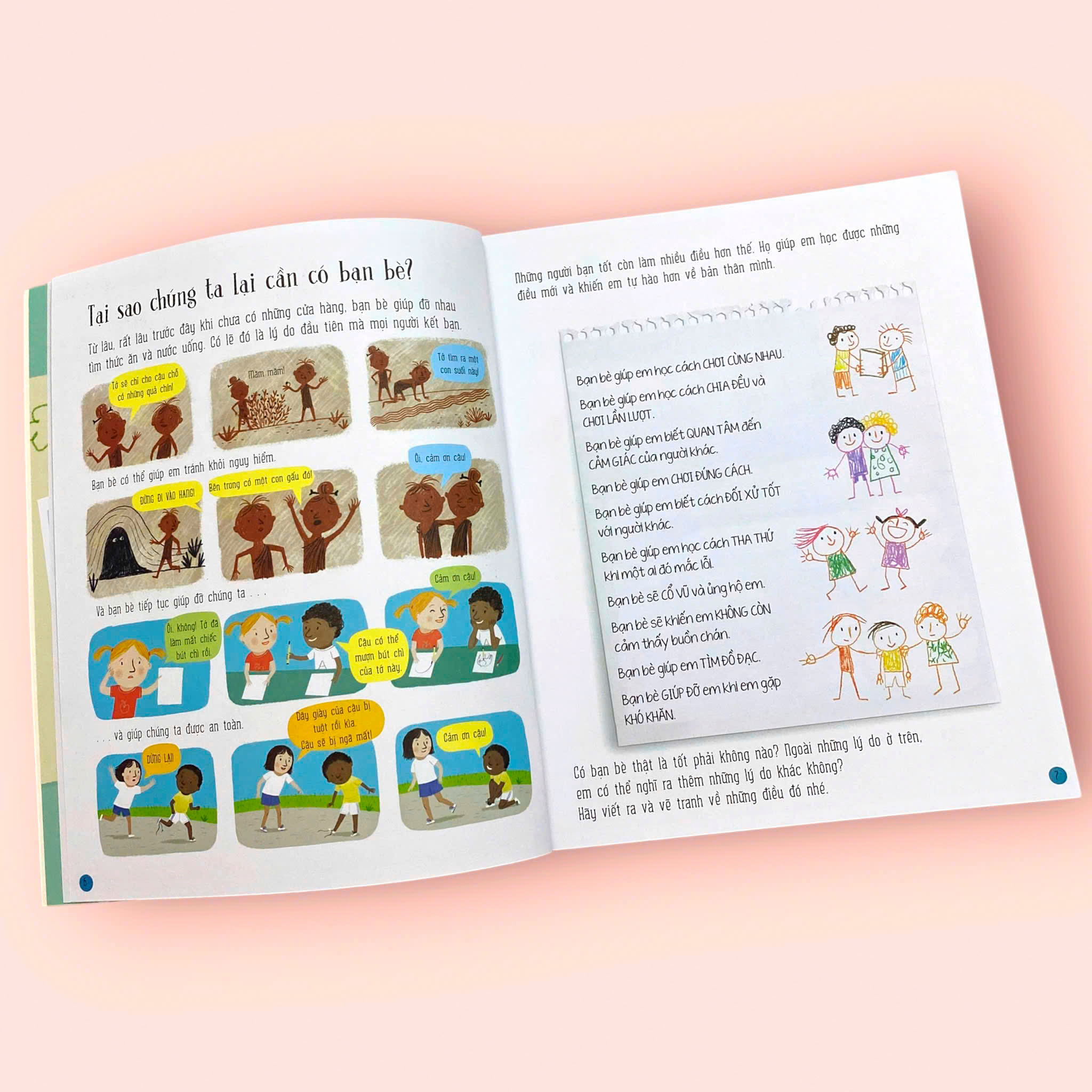 Sách - Tất tần tật về bạn bè, cảm xúc