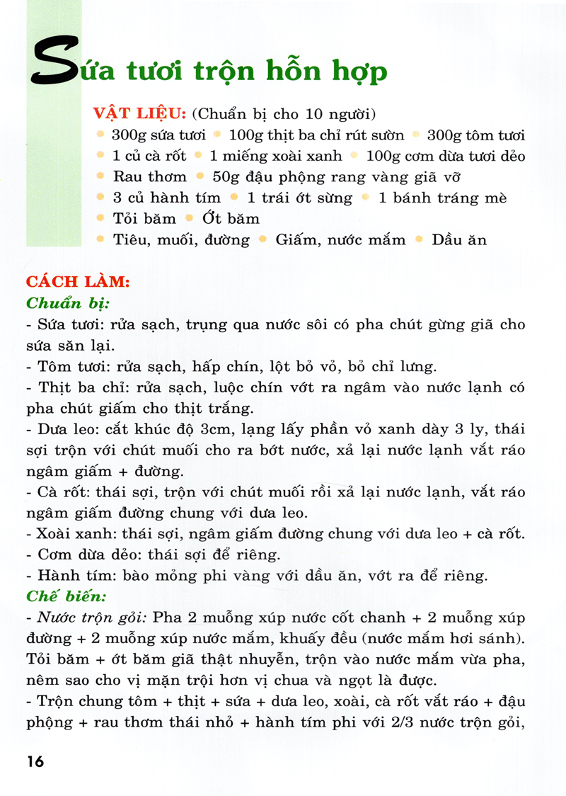 30 Món Ngon Đãi Tiệc (VT)
