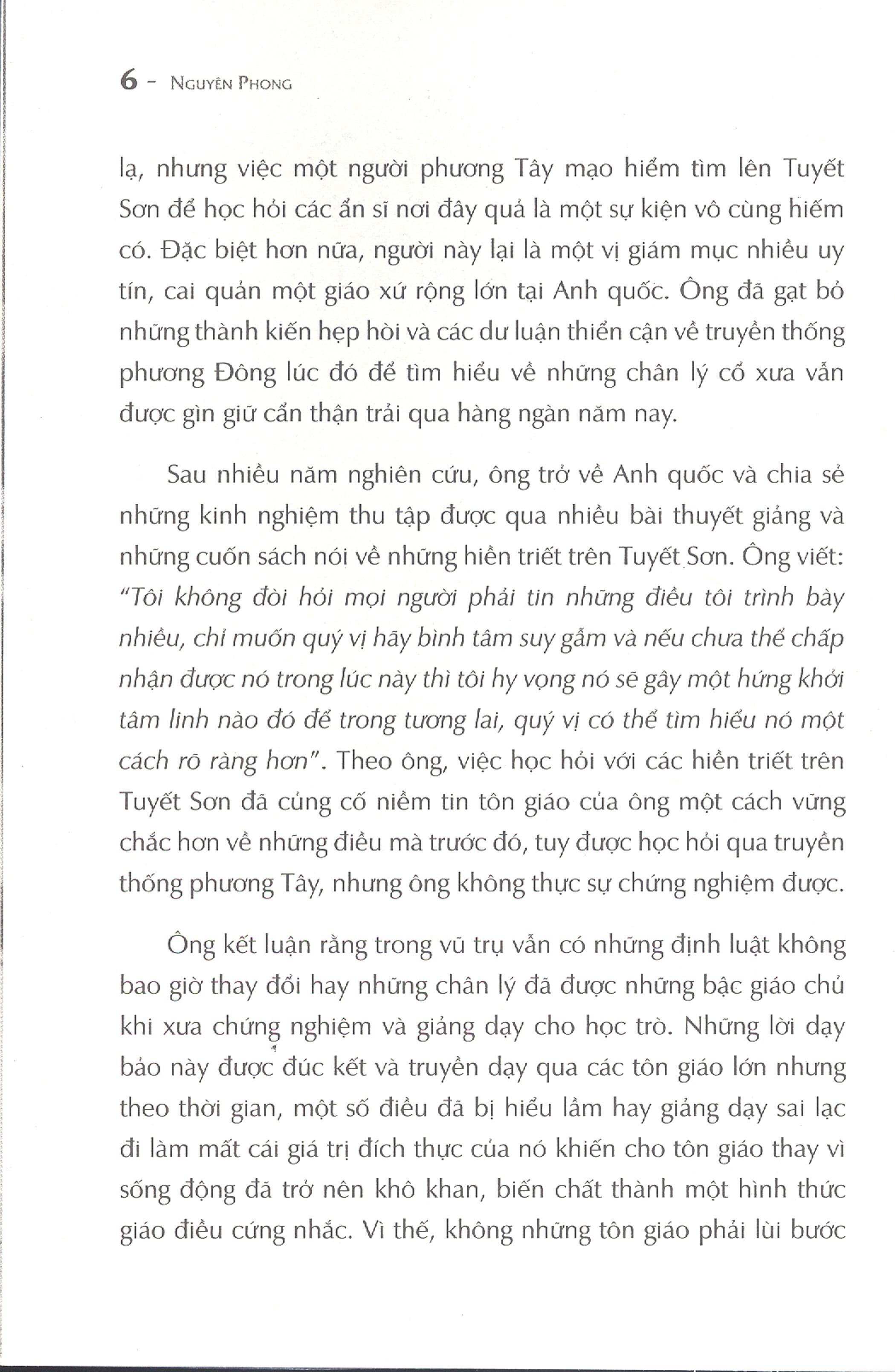 Sách Trở Về Từ Xứ Tuyết (Tái Bản 2019) - Nguyên Phong