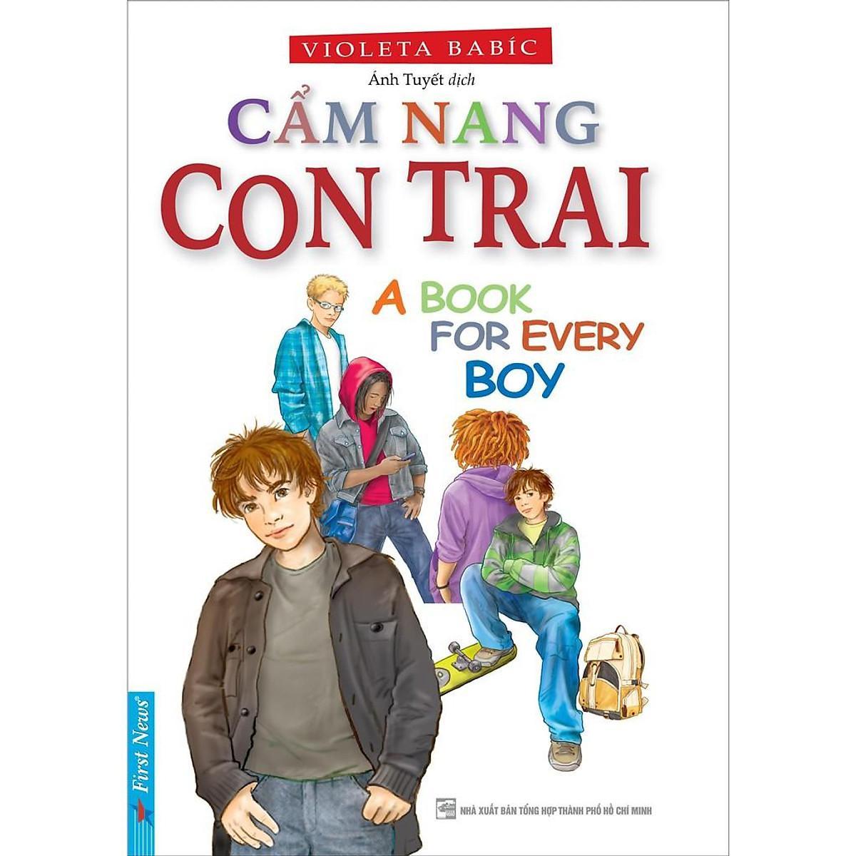 Sách - Cẩm Nang Con Trai + Bạn Trai Tháo Vát + Giải Ngố Cho Con Trai