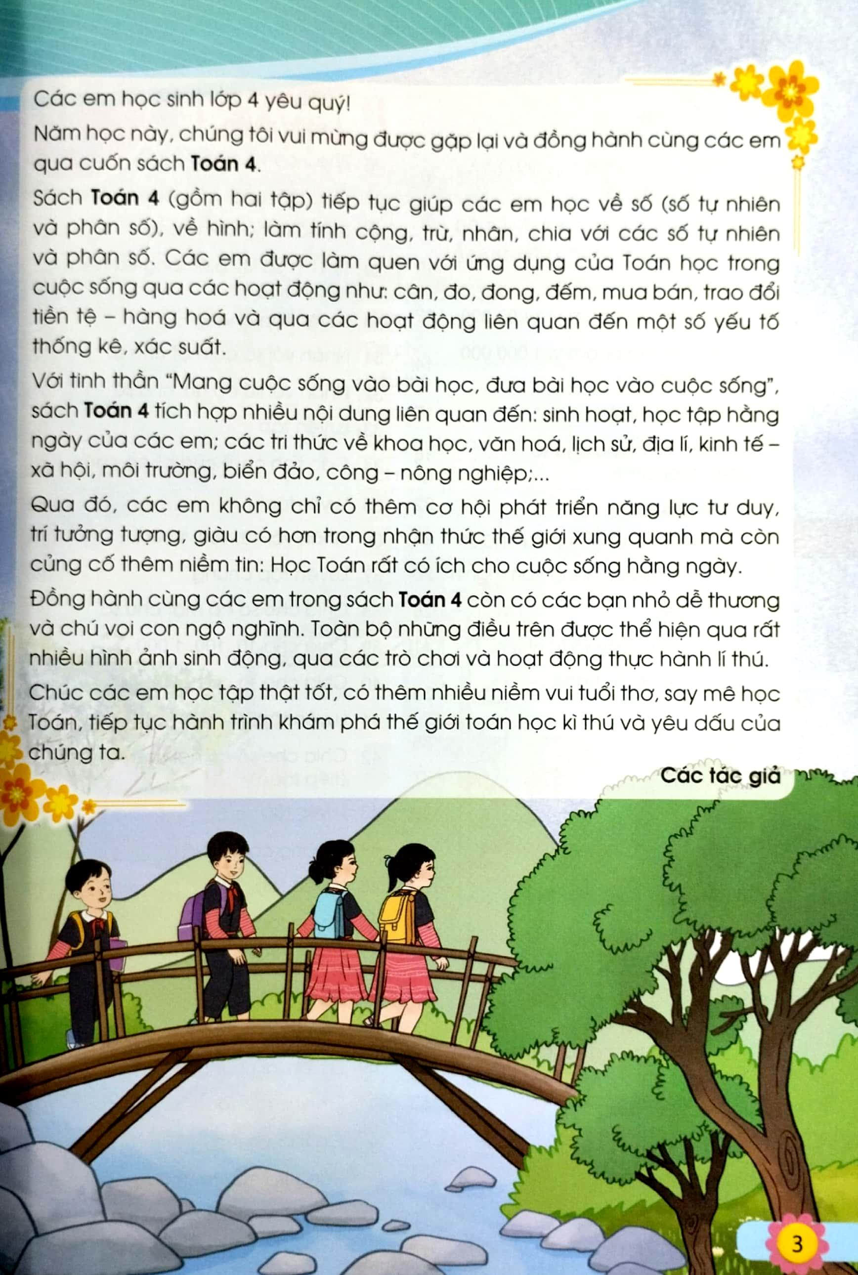 Toán 4 - Tập 1 (Cánh Diều) (Chuẩn)