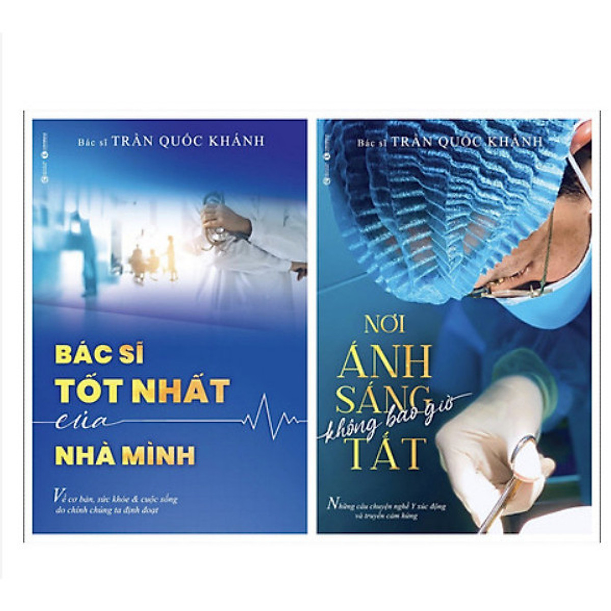 Combo Bộ 2 Cuốn: Bác Sĩ Tốt Nhất Của Nhà Mình + Nơi Ánh Sáng Không Bao Giờ Tắt - Bản Đặc Biệt (Bìa Cứng)
