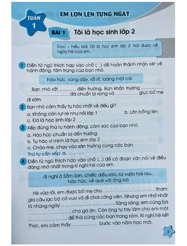 Sách - Vở bài tập - Thực hành Tiếng Việt lớp 2 tập 2 (Kết nối tri thức với cuộc sống)