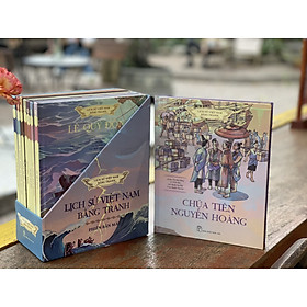 (Boxset 8 phần tiếp theo, bìa cứng) LỊCH SỬ VIỆT NAM BẰNG TRANH – Trần Bạch Đằng - Nxb Trẻ
