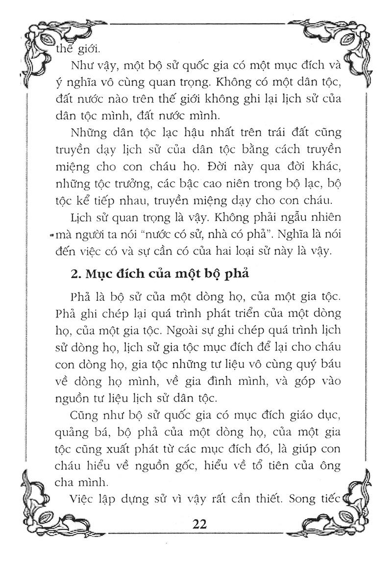 Cách Dựng Gia Phả Tổ Phả (Tái Bản)