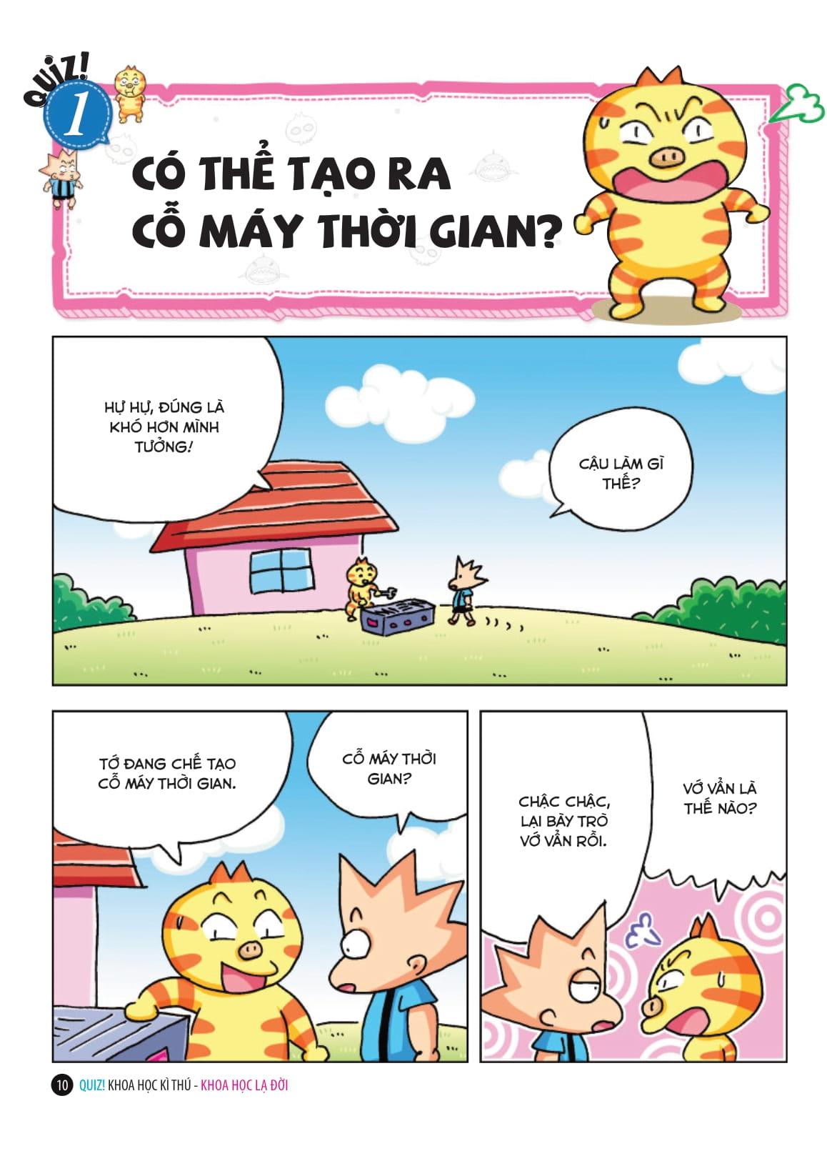 Sách - Quiz! Khoa Học Kì Thú - Khoa Học Lạ Đời