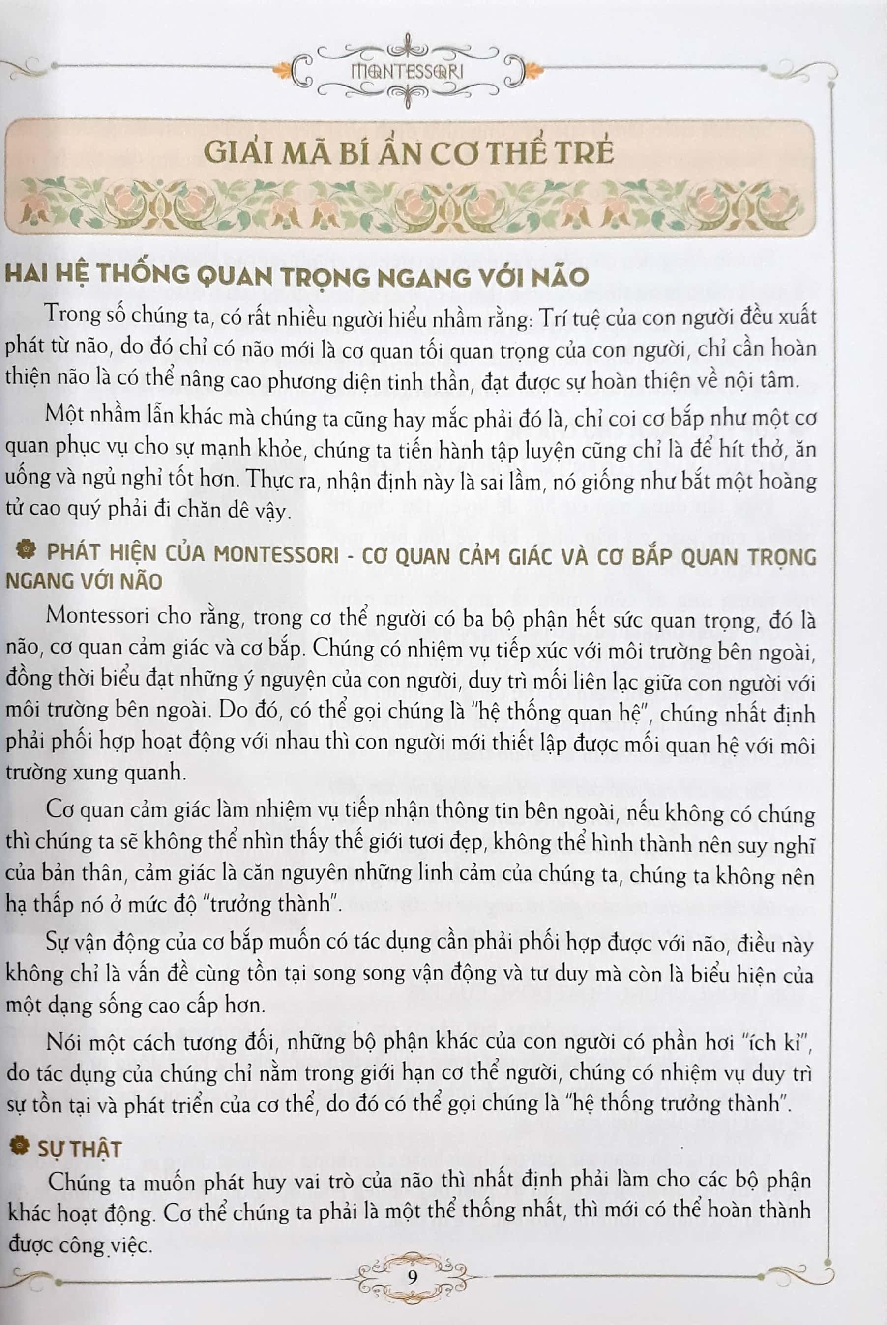 Phương Pháp Montessori - Cẩm Nang Nuôi Dạy Con