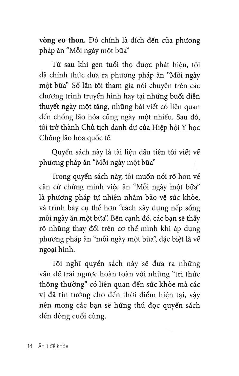 Sách - Ăn Ít Để Khỏe - 1 Bữa Là Đủ Sao Phải Cần 3 (Tái Bản 2024)