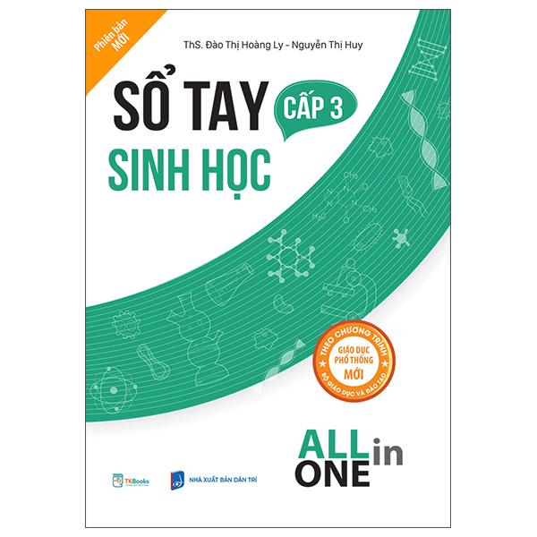 Sách - Sổ Tay Sinh Học Cấp 3 - All In One (Theo Chương Trình Giáo Dục Phổ Thông Mới)