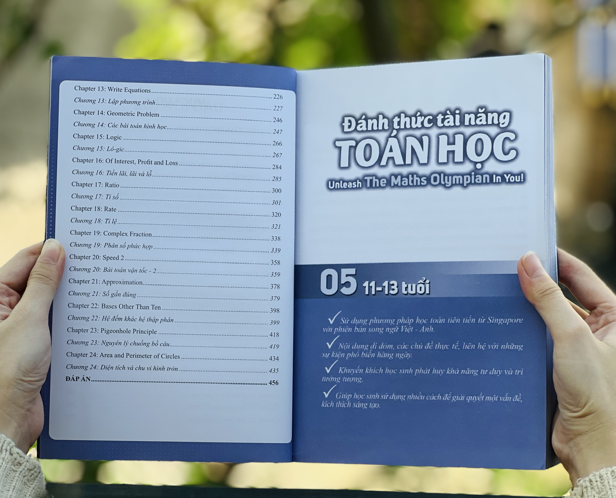 Sách Đánh Thức Tài Năng Toán Học 3, 4, 5, 6 ( Combo 4 Cuốn ) - Tổng hợp kiến thức toán học lớp 3 đến lớp 7, Hiệu sách Genbooks