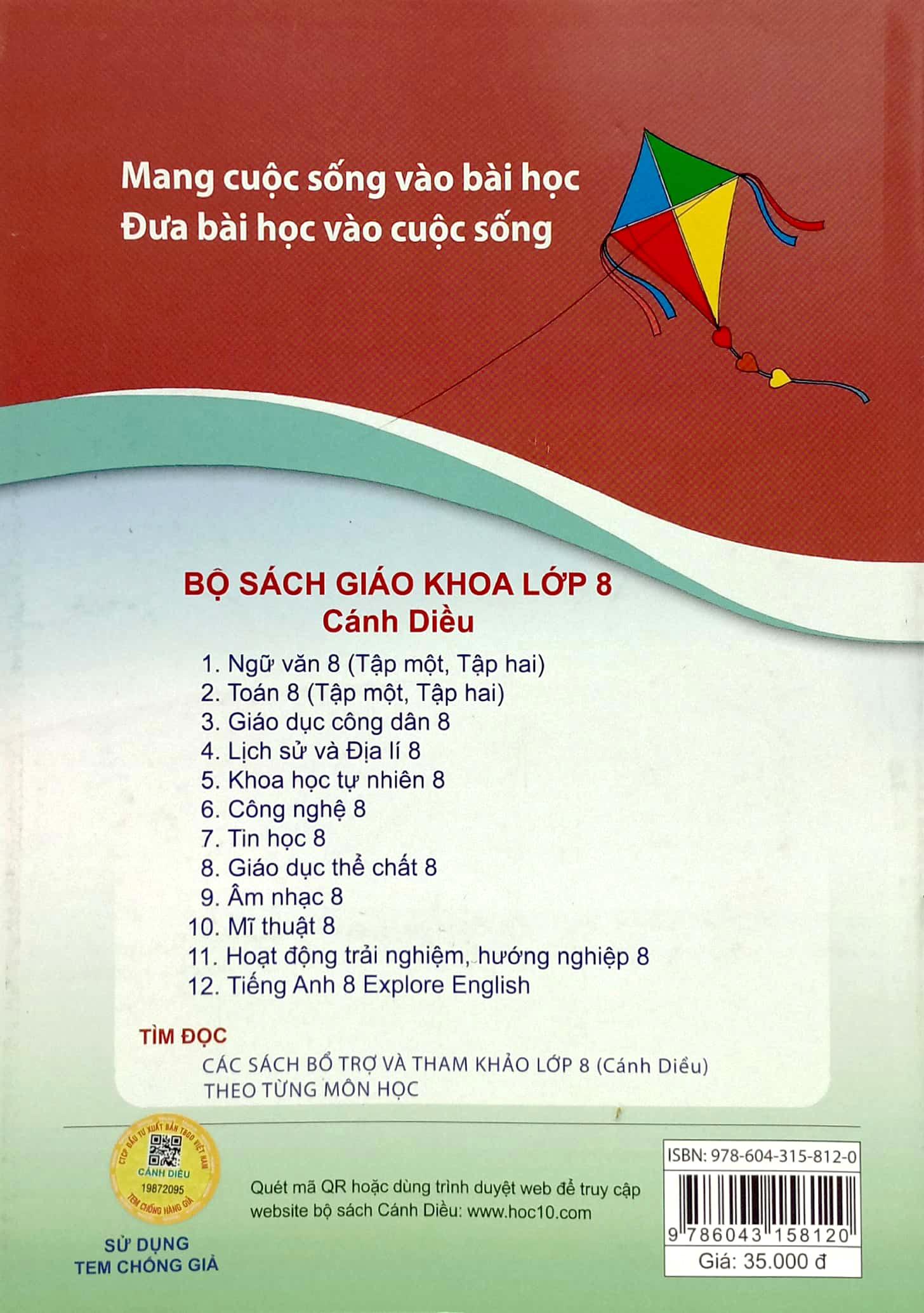 Vở Bài Tập Lịch Sử Và Địa Lí 8 (Cánh Diều) (2023)