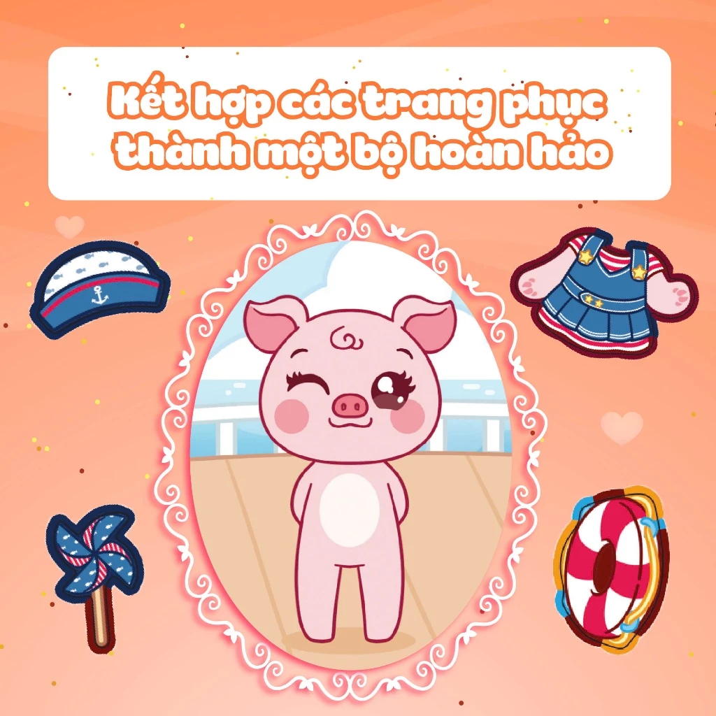 Mini Fashion (100+ Stickers Dễ Thương) - MEGA