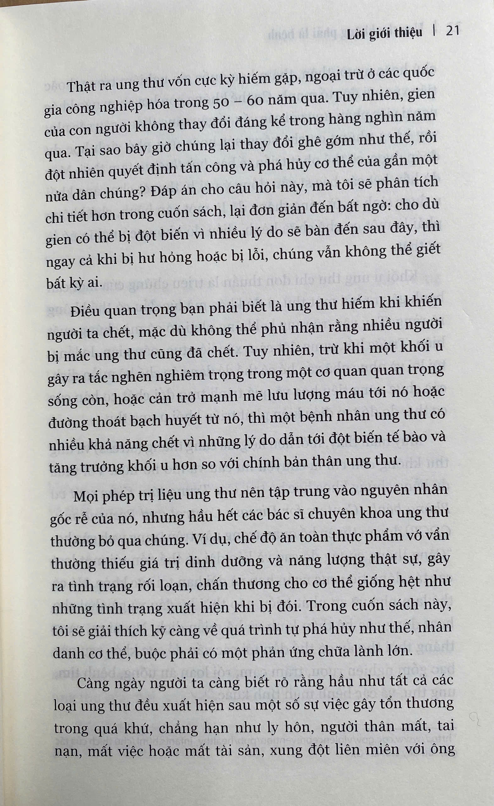Ung Thư Không Phải Là Bệnh Mà Là Cơ Chế Chữa Lành