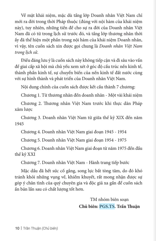 Doanh Nhân Việt Nam Trong Lịch Sử