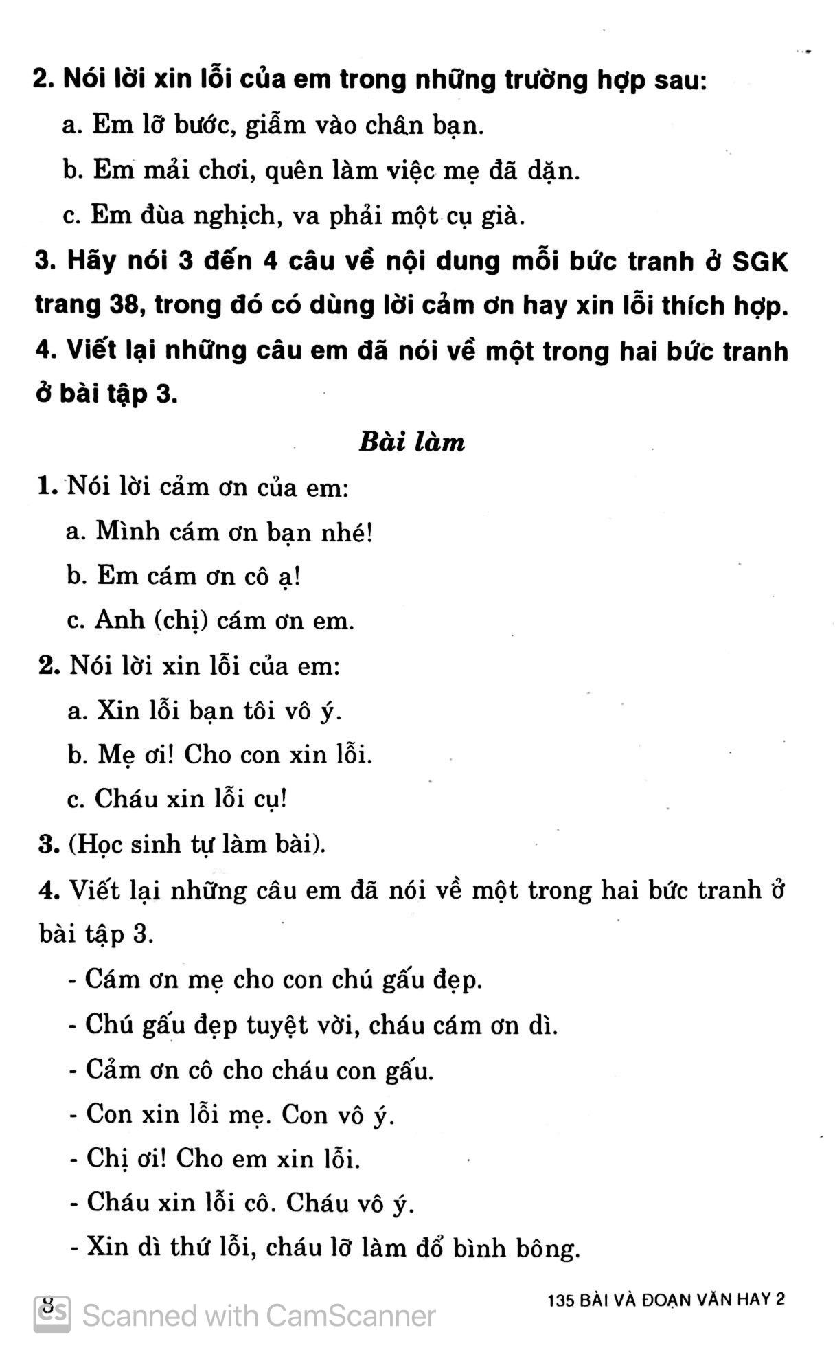 135 Bài Và Đoạn Văn Hay 2