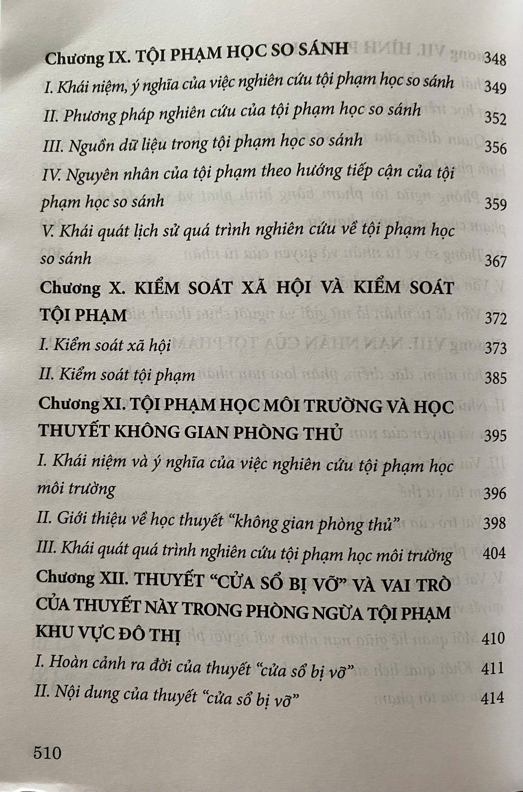 Tội Phạm Học Đương Đại