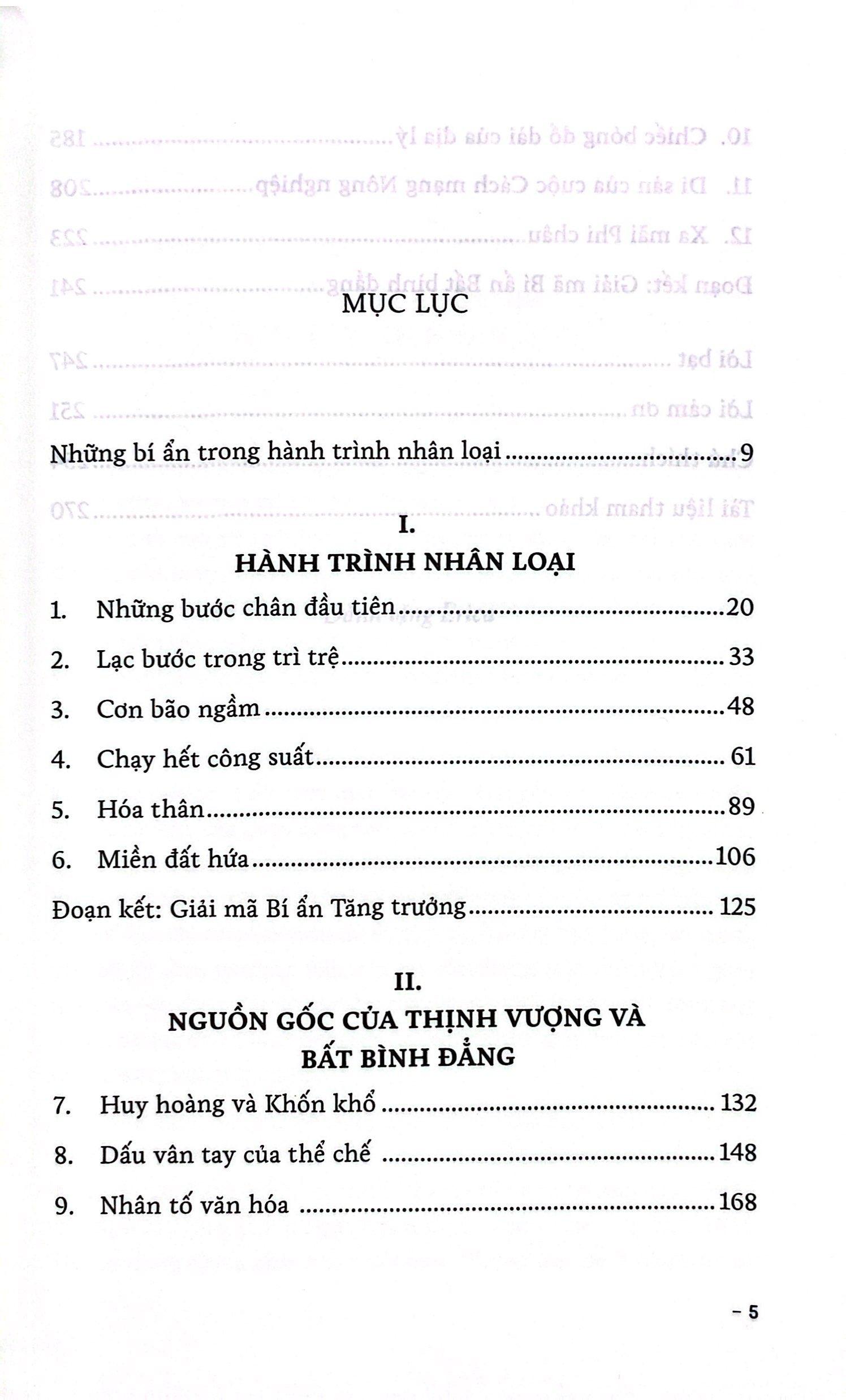 Hành Trình Nhân Loại Nguồn Gốc Của Thịnh Vượng Và Bất Bình Đẳng