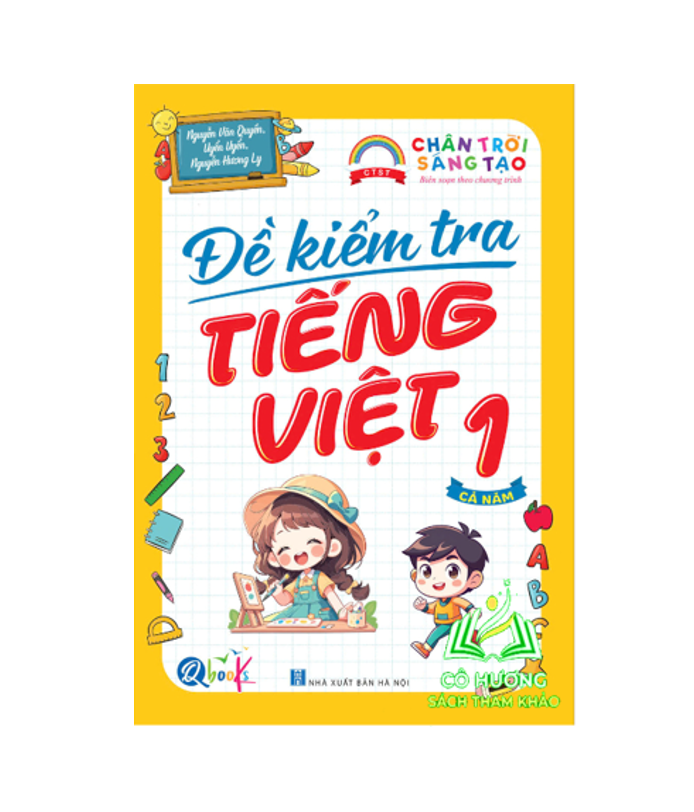 Sách - Đề Kiểm Tra Toán Và Tiếng Việt Lớp 1 - Chân Trời Sáng Tạo - Cả năm