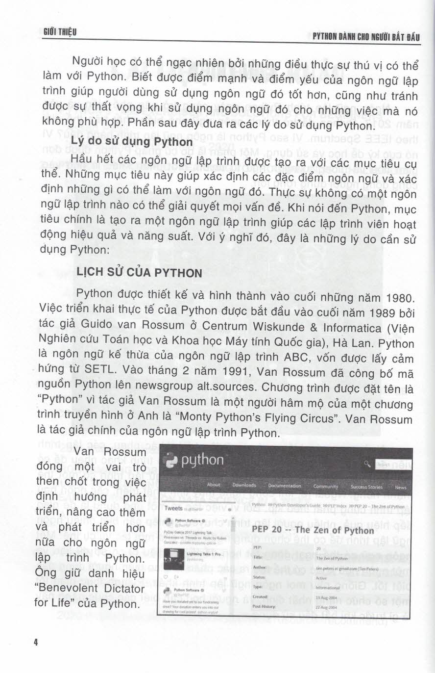 Python Dành Cho Người Bắt Đầu