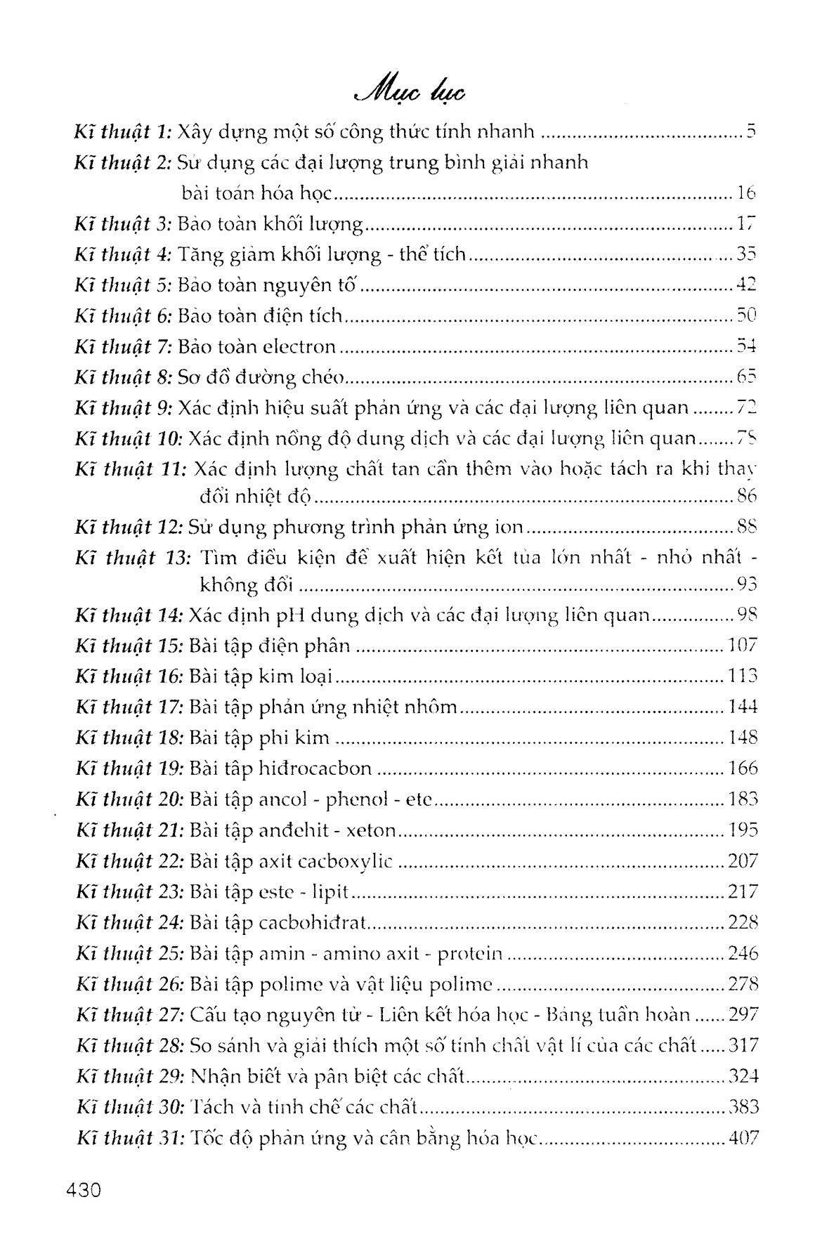 Bí Quyết Và Kinh Nghiệm Giải Nhanh Trắc Nghiệm Hóa Học