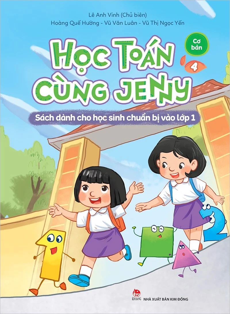 Sách - Học toán cùng Jenny (combo 4 tập)