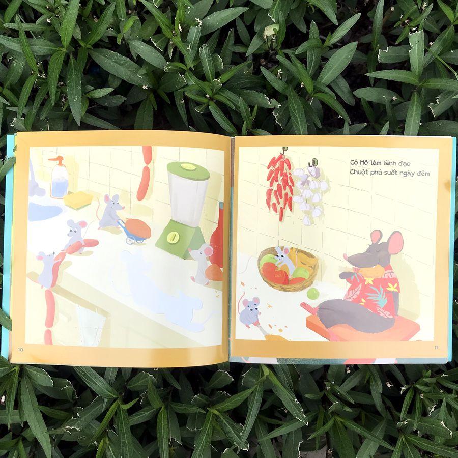 Sách Đa Tương Tác - Có Một Truyện Cổ Mới Cho Bé: Đeo Chuông Cổ Mèo (Dành Cho Bé 3-8 Tuổi)