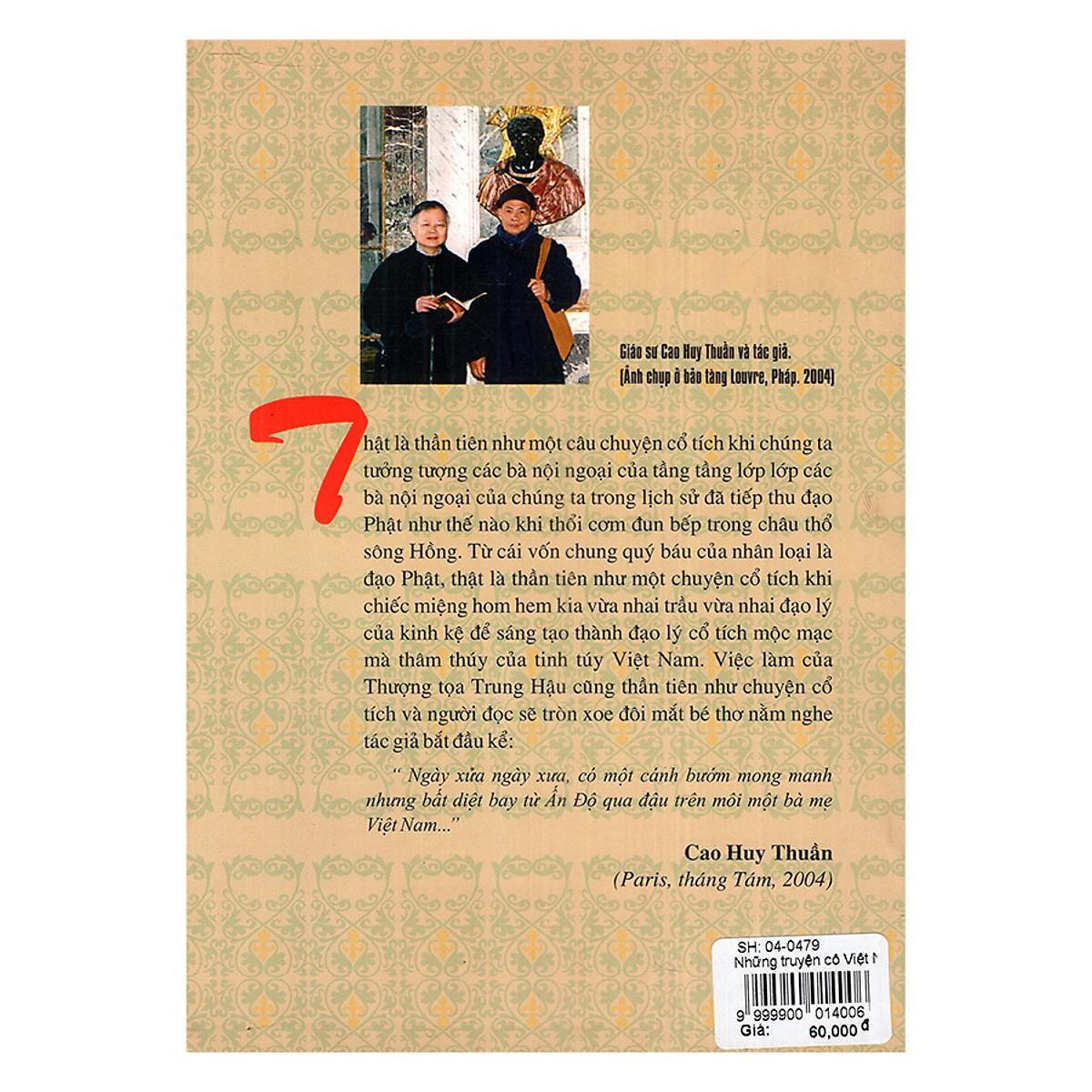 Sách - Những Tuyện Cổ Việt Nam Mang Màu Sắc Phật Giáo - Văn Thành Book