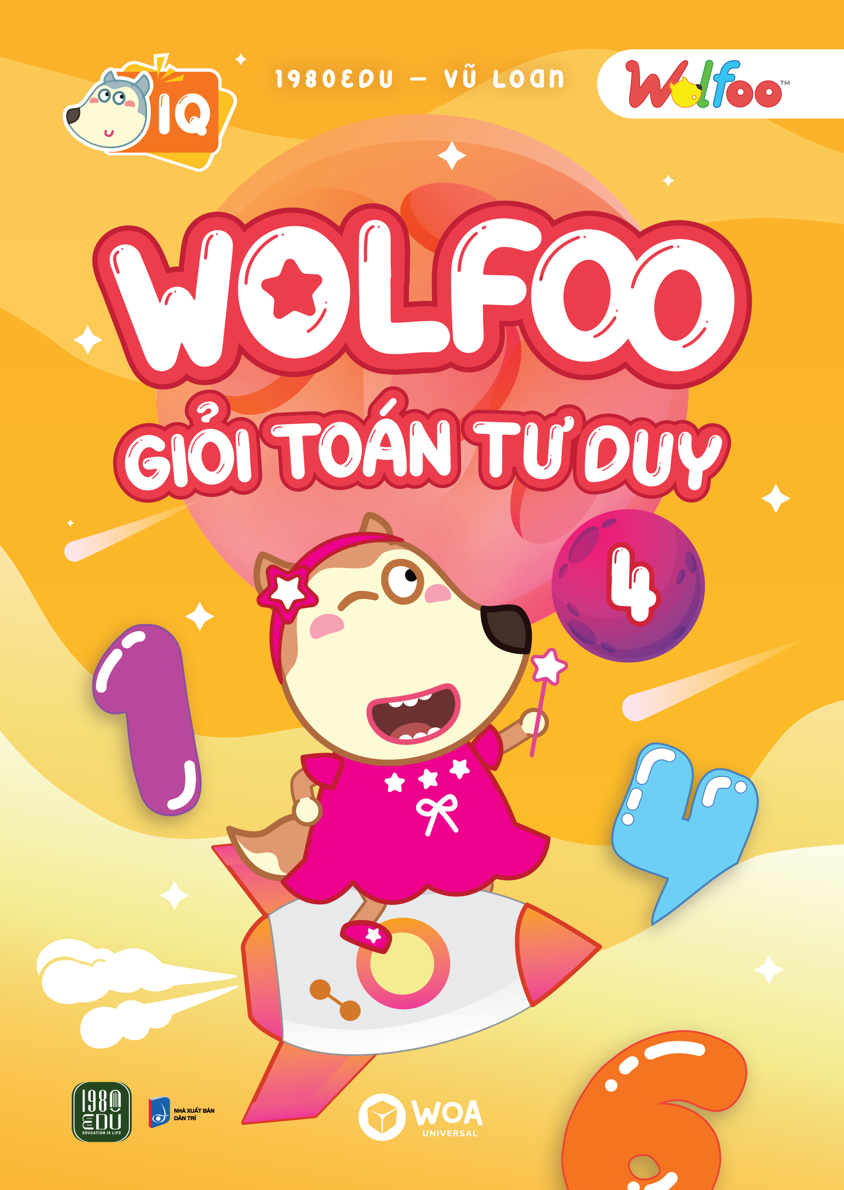 Combo 6 cuốn : Wolfoo Giỏi Toán Tư Duy
