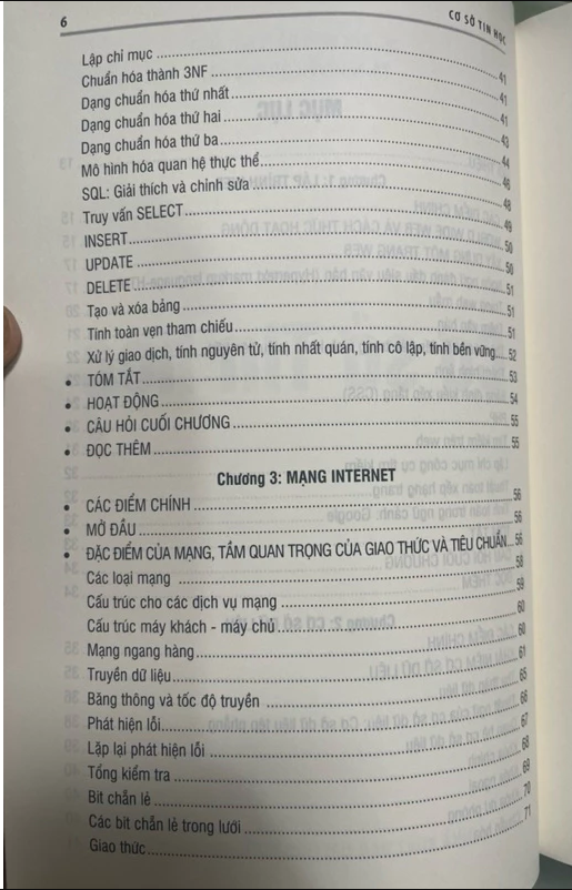 Sách - Cơ sở tin học