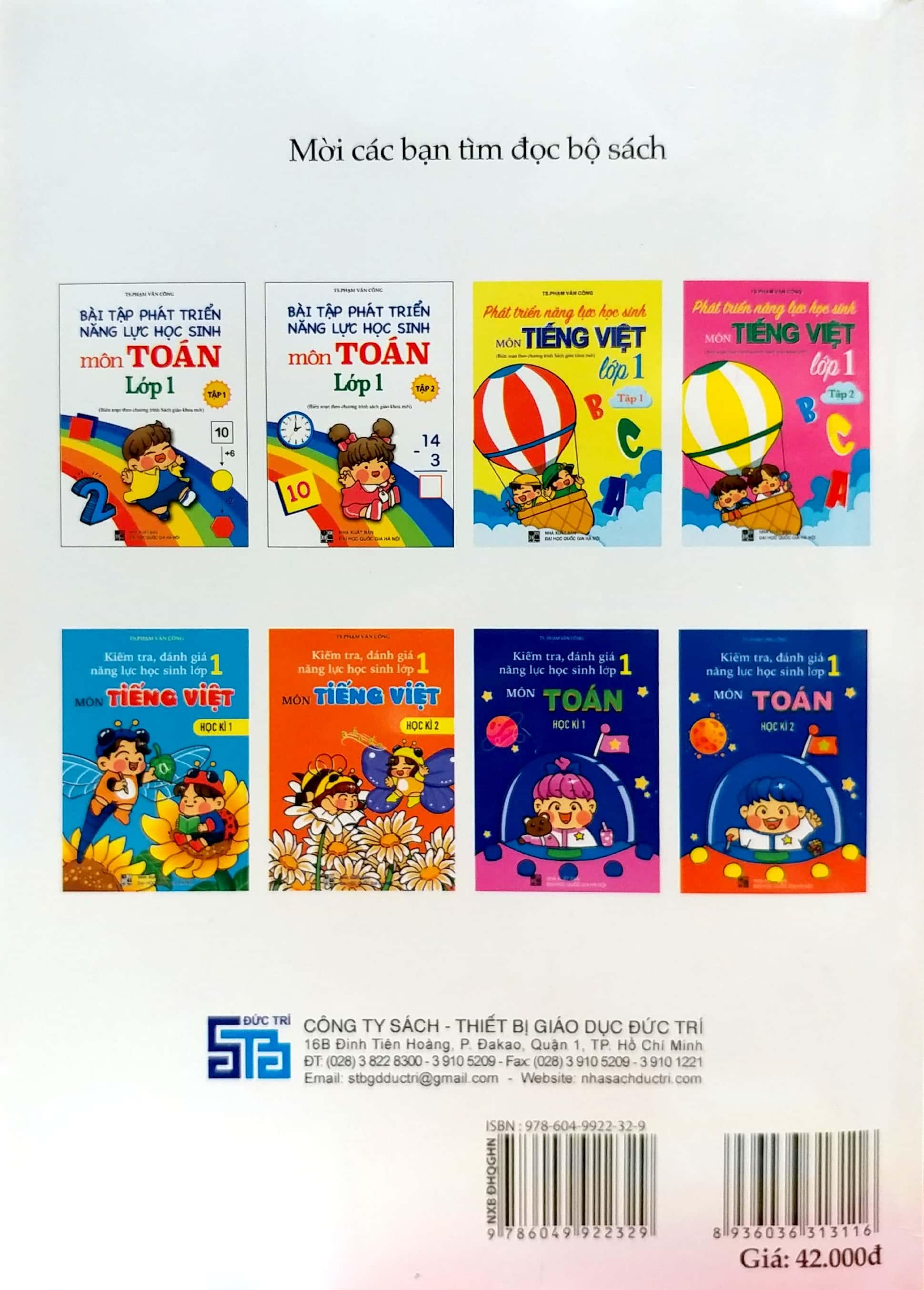 Phát Triển Năng Lực Học Sinh Môn Tiếng Việt Lớp 1 - Tập 1