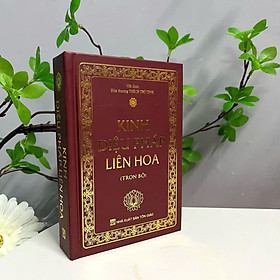 Sách - Kinh Diệu Pháp Liên Hoa, bìa cứng 14x24