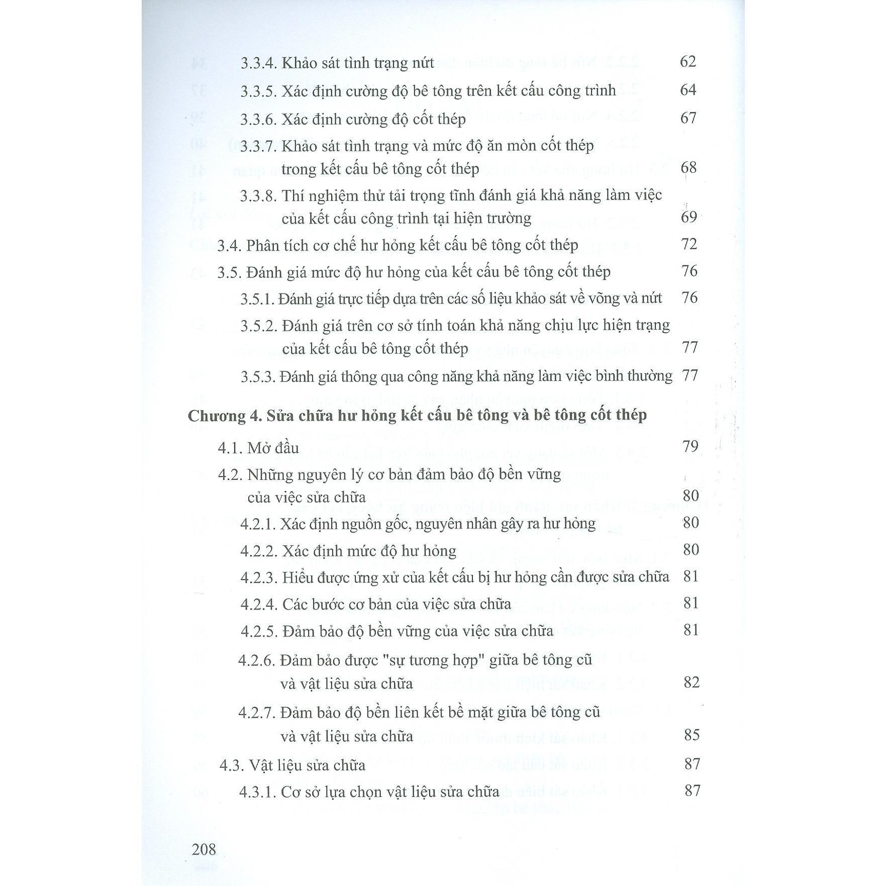 Sách - Hư Hỏng Sửa Chữa Gia Cường Kết Cấu Công Trình - Phần Kết Cấu Bê Tông Cốt Thép Và Kết Cấu Gạch Đá - NXB Xây Dựng