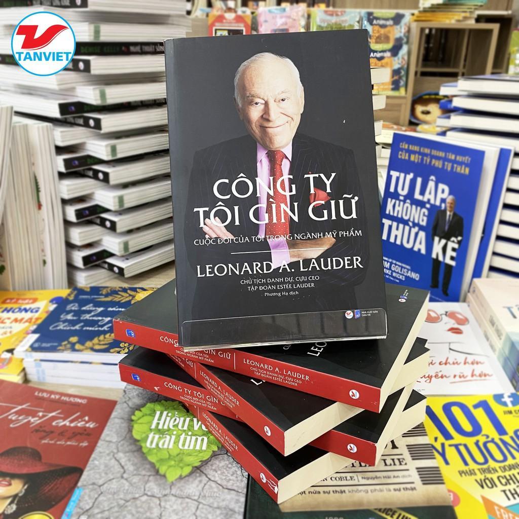 Sách - Công Ty Tôi Giữ Cuộc Đời Của Tôi Trong Ngành Mỹ Phẩm - Tân Việt Books