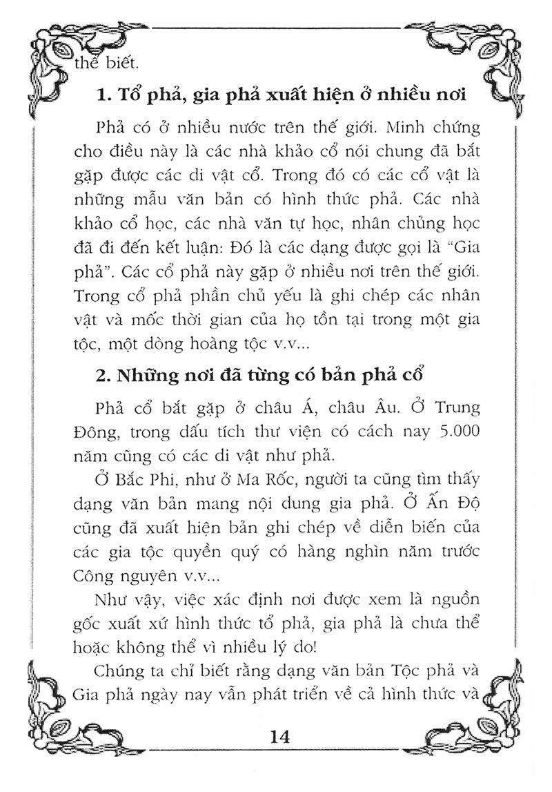 Cách Dựng Gia Phả Tổ Phả (Tái Bản)