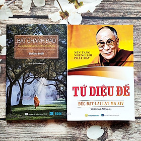 Bát Chánh Đạo + Tứ Diệu Đế (2 quyển, bìa mềm) - Bookcity