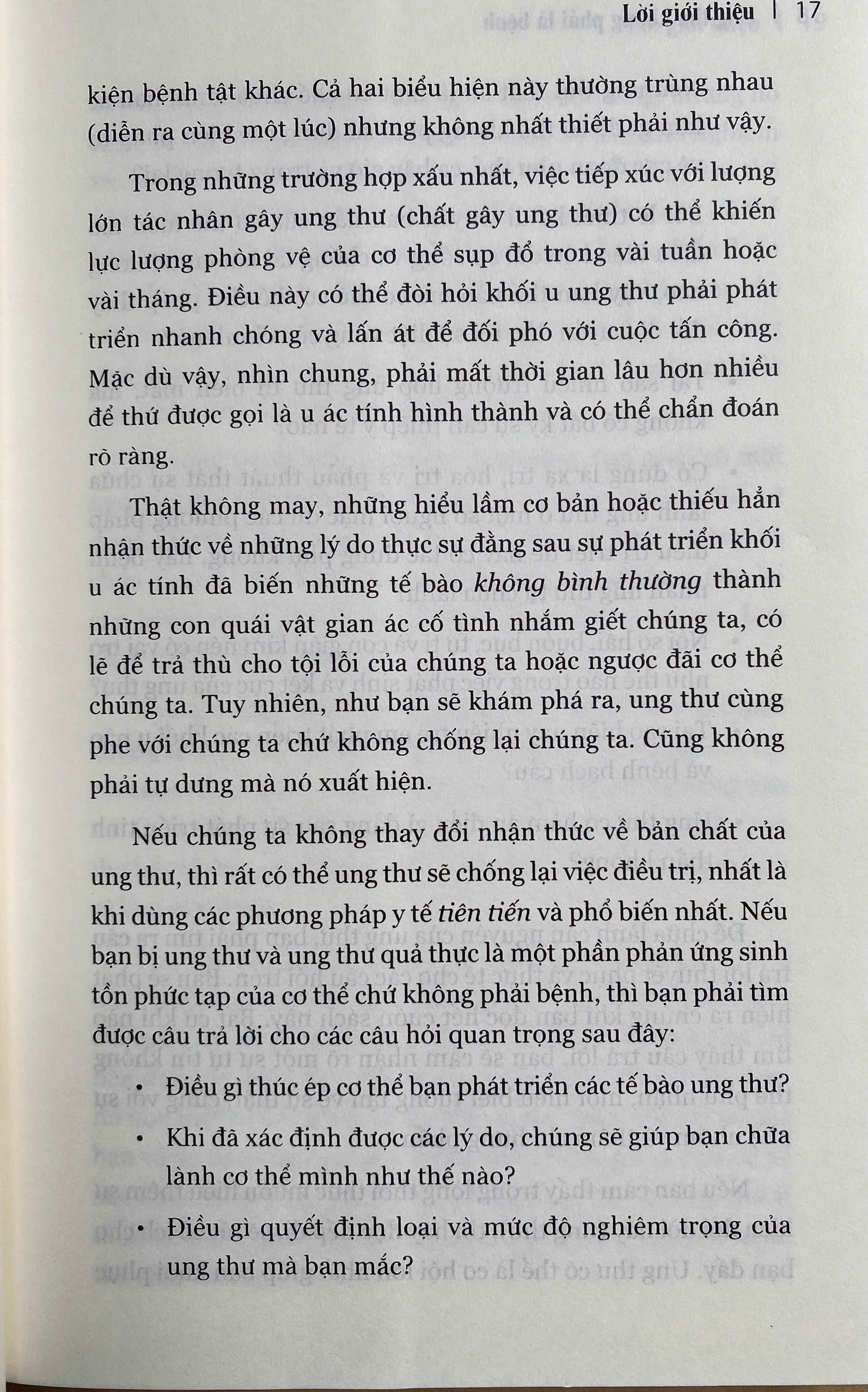 Ung Thư Không Phải Là Bệnh Mà Là Cơ Chế Chữa Lành