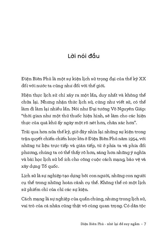 Điện Biên Phủ - Nhớ Lại Để Suy Ngẫm - TRE