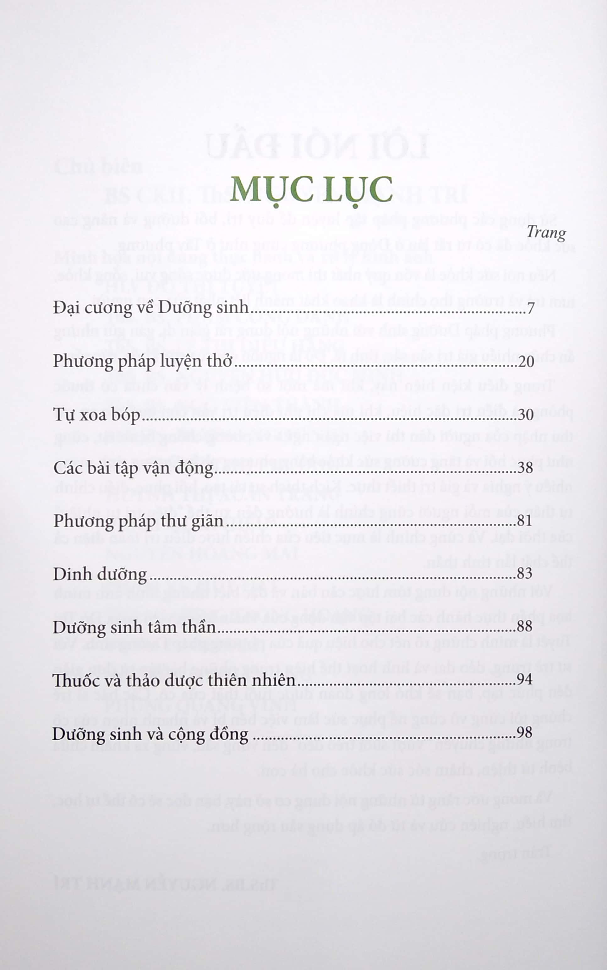 Dưỡng Sinh (Tái Bản)