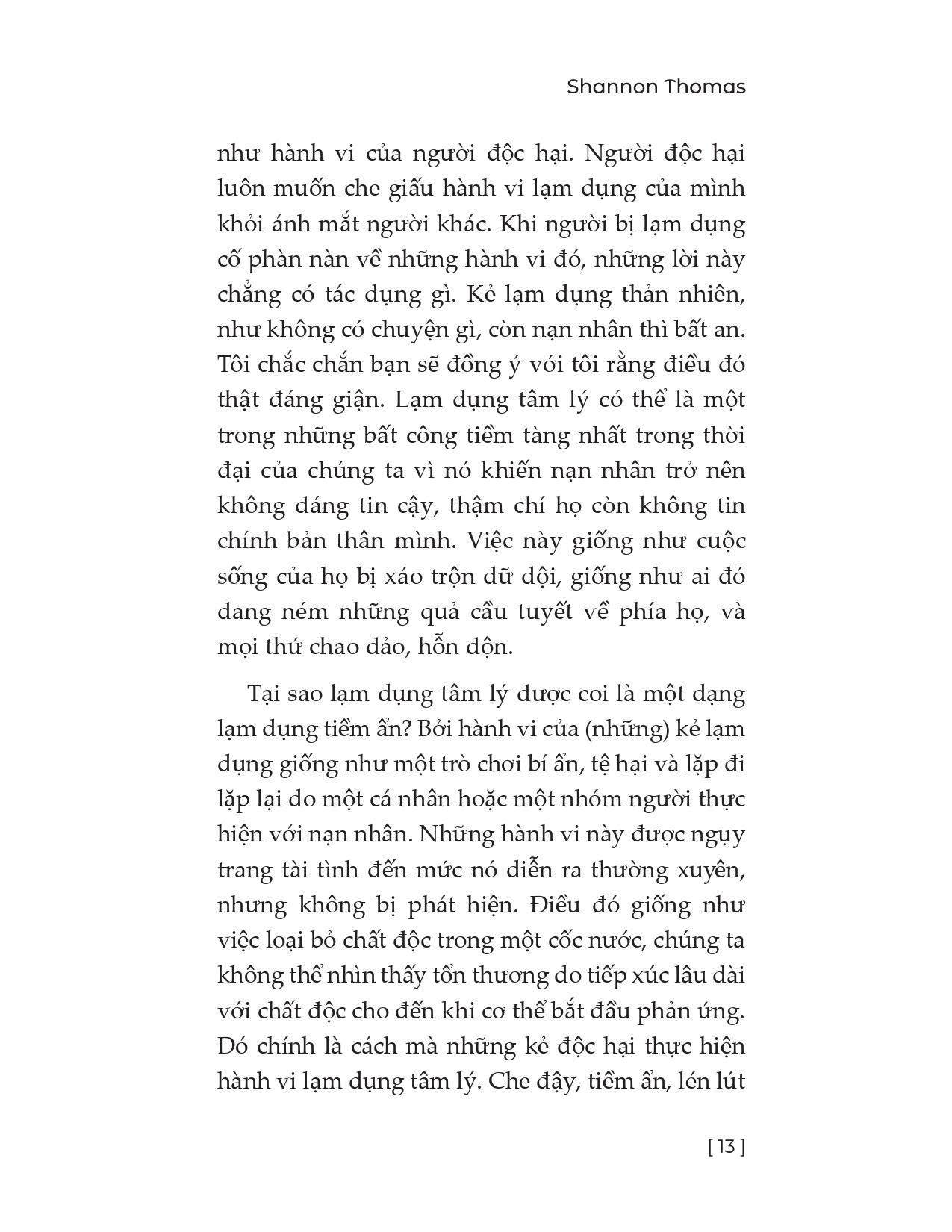 Thao Túng Tâm Lý - Nhận Diện, Thức Tỉnh Và Chữa Lành Những Tổn Thương Tiềm Ẩn