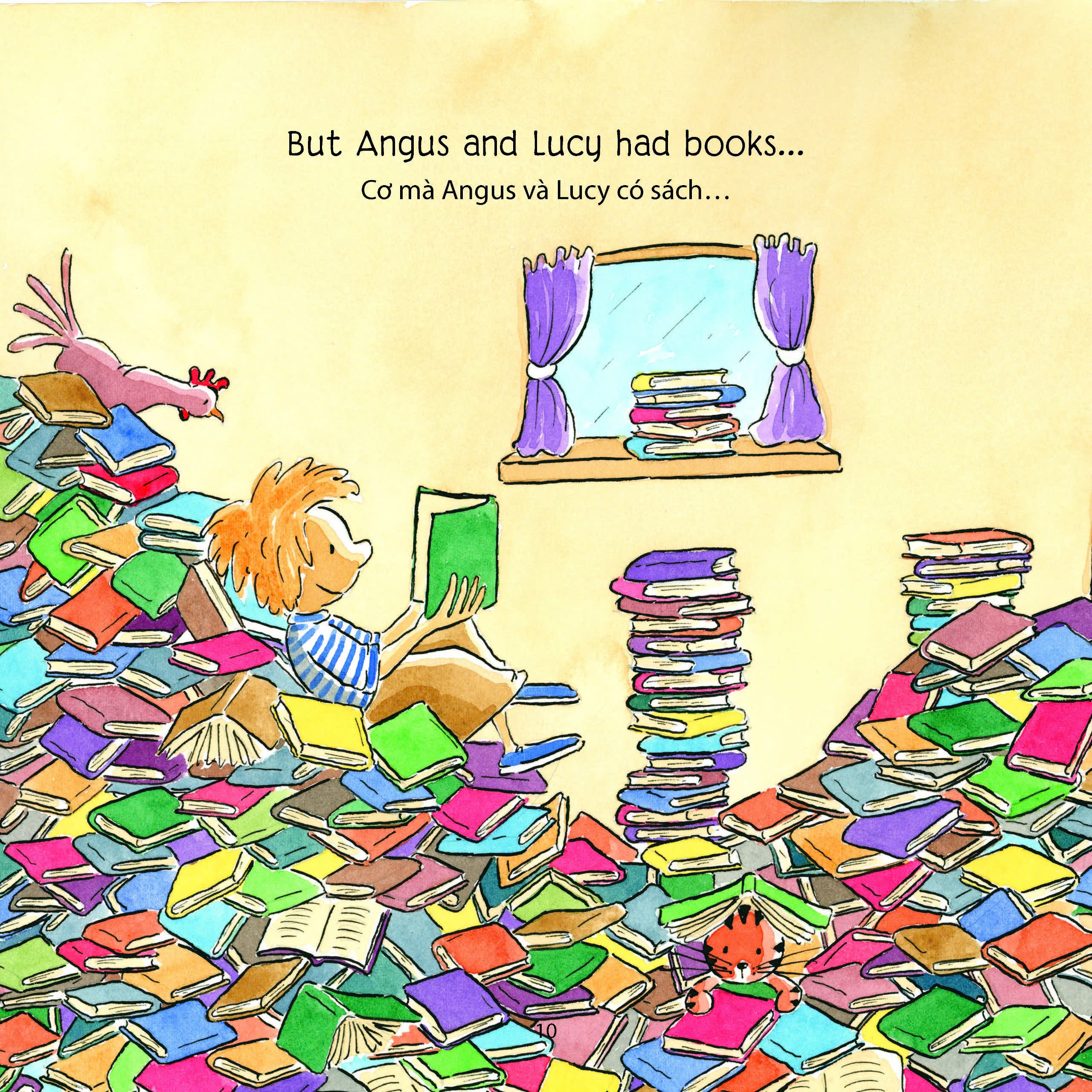 Những đứa trẻ yêu sách - Children who loved books song ngữ