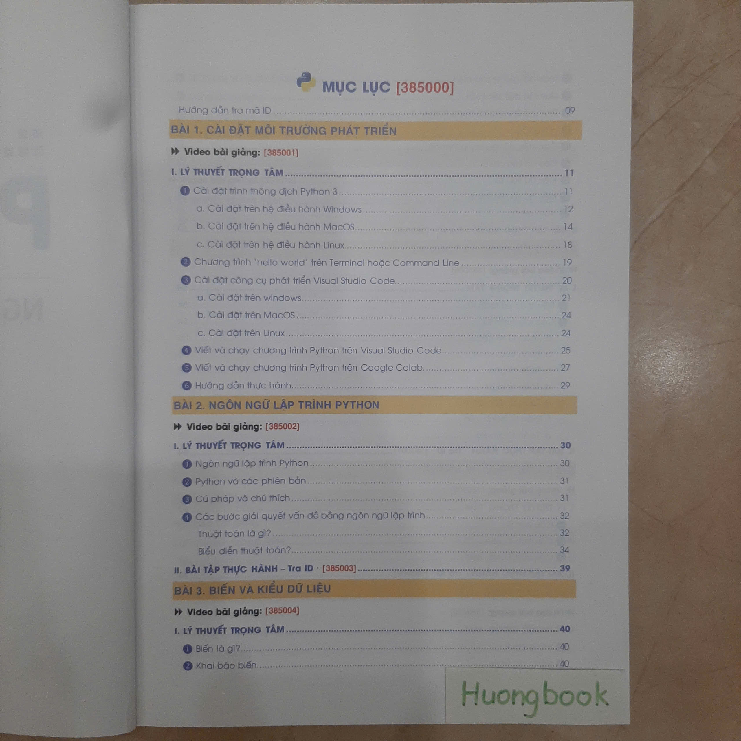 Sách lập trình Python cơ bản, cho người mới bắt đầu