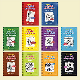 [Combo tập 1-10] Nhật Ký Chú Bé Nhút Nhát bản Tiếng Việt - Diary Of A Wimpy Kid