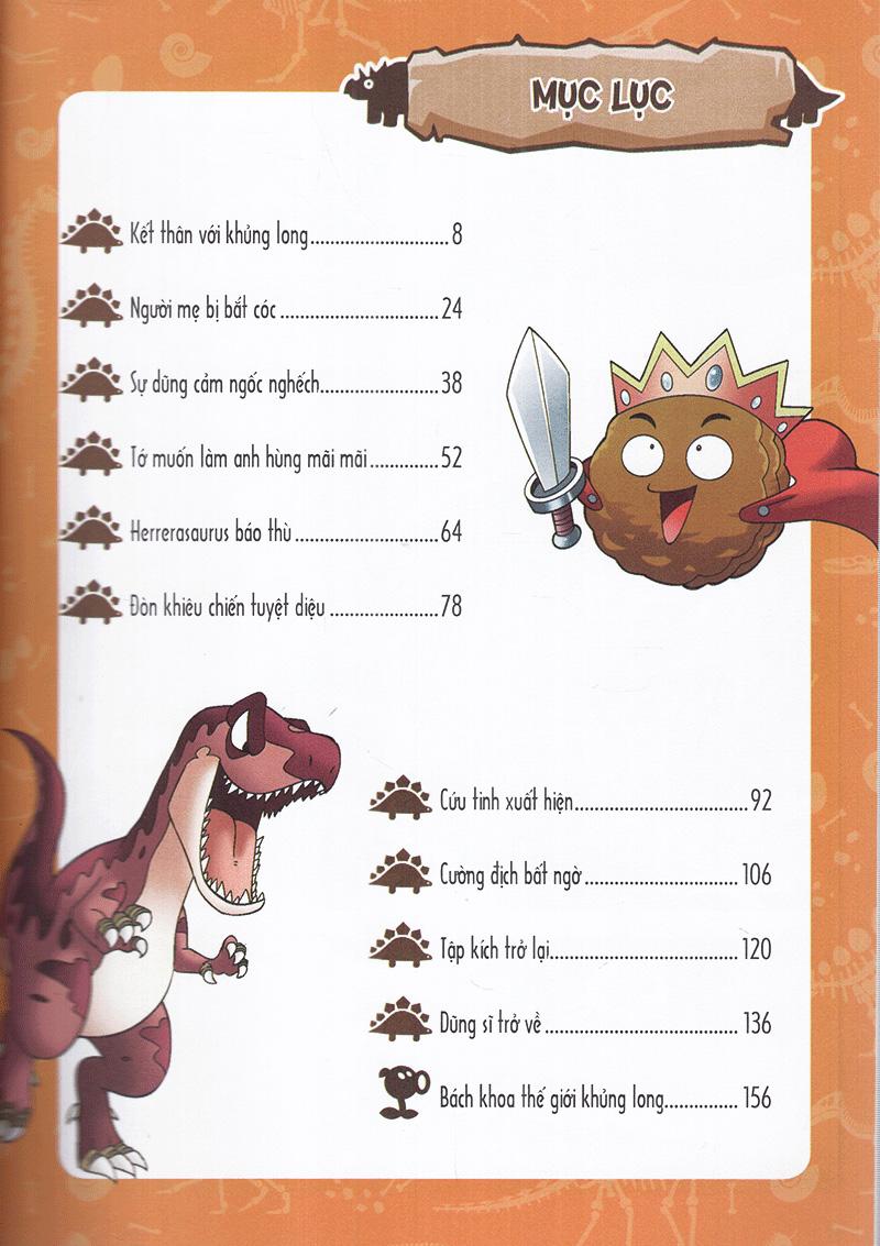 Trái Cây Đại Chiến Zombie - Thế Giới Khủng Long - Tập 1: Chiến Binh Mạo Hiểm (Tái Bản)