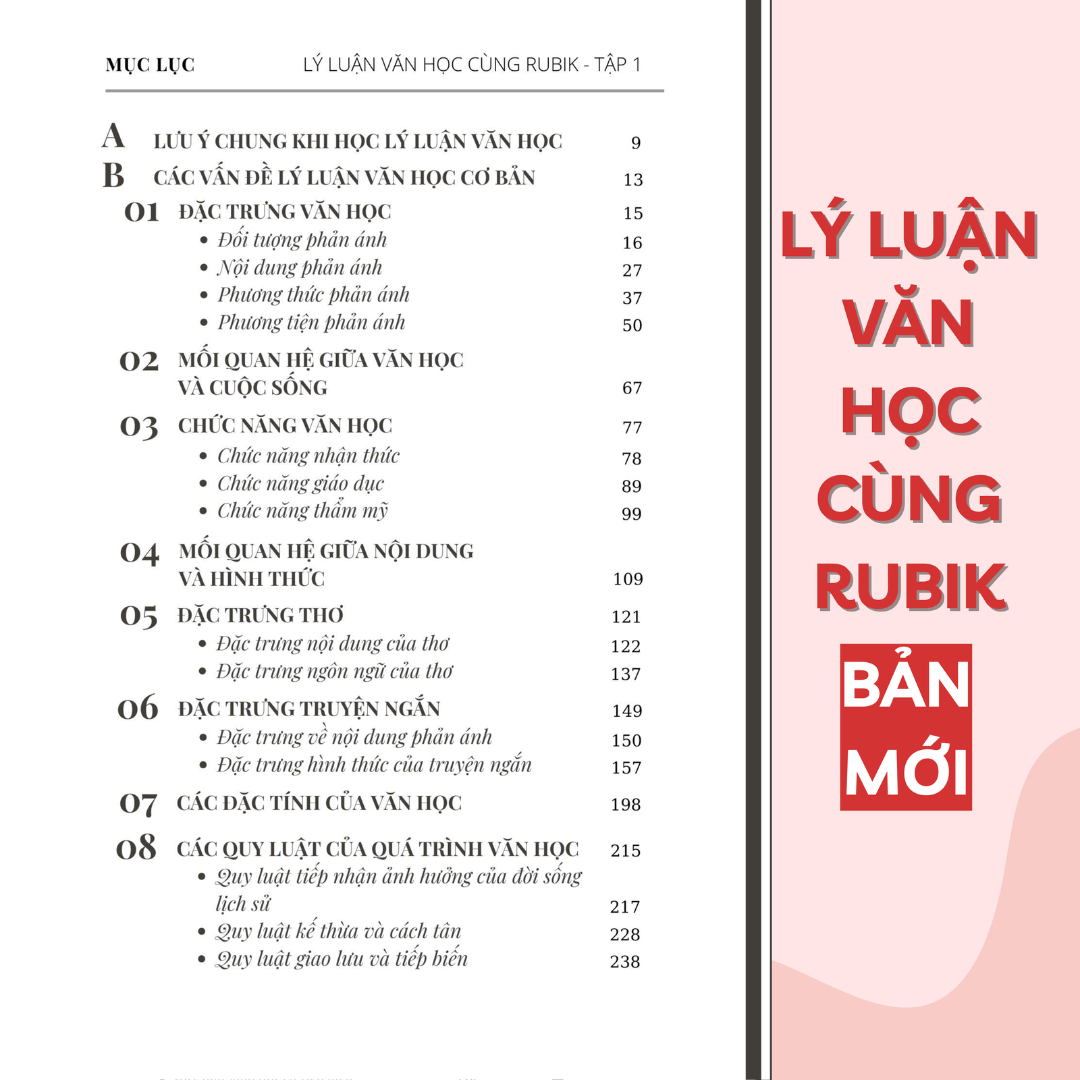 Sách - Lý luận văn học cùng Rubik (Tập 2) - Rubik Văn Chương