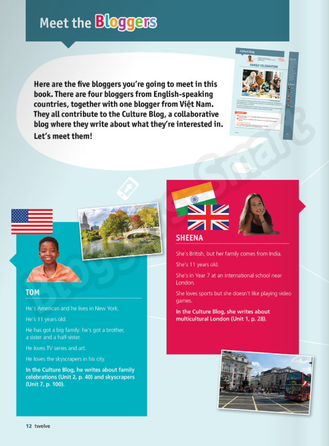 Tiếng Anh 6 Bloggers - Smart - Student
