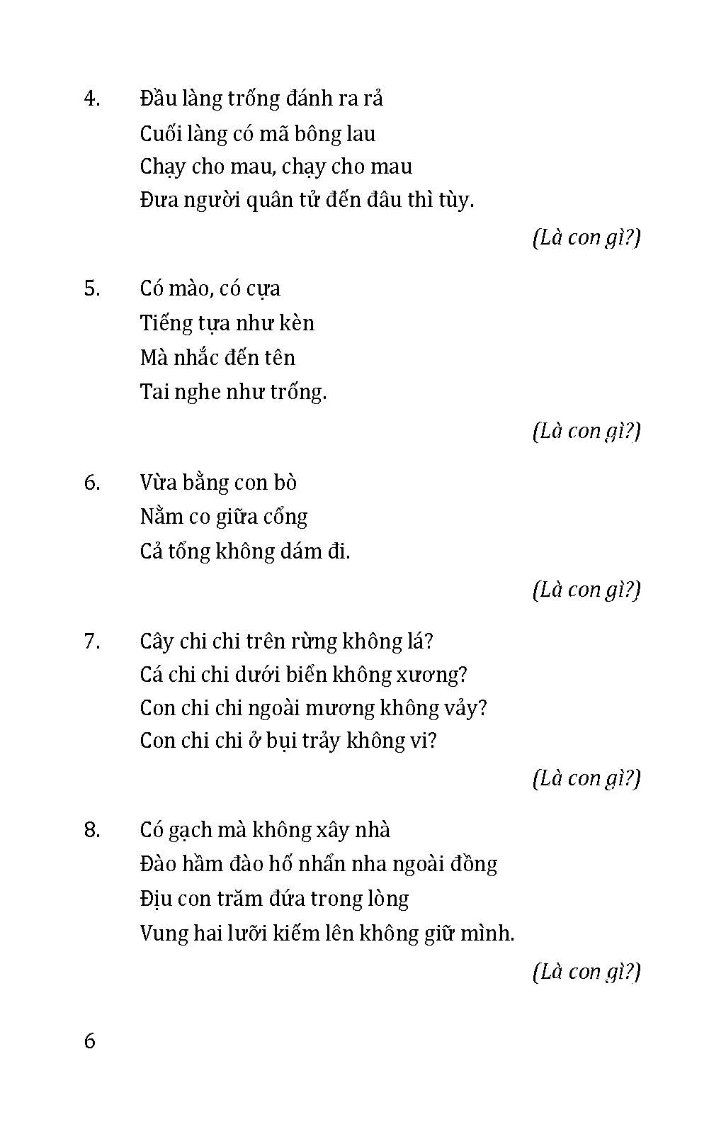 Câu Đố Thông Minh Dí Dỏm