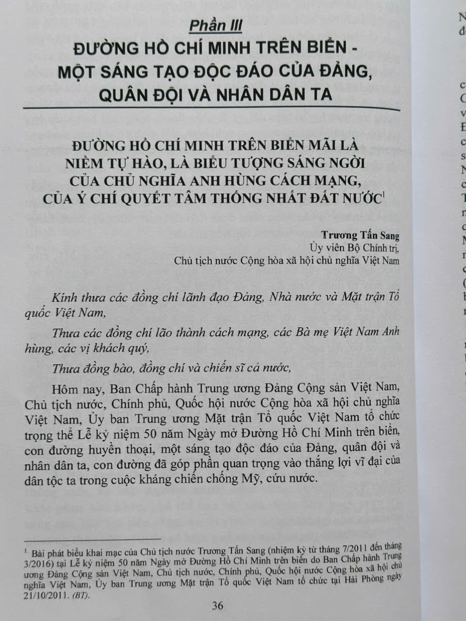 Kỳ Tích Đường Hồ Chí Minh Trên Biển