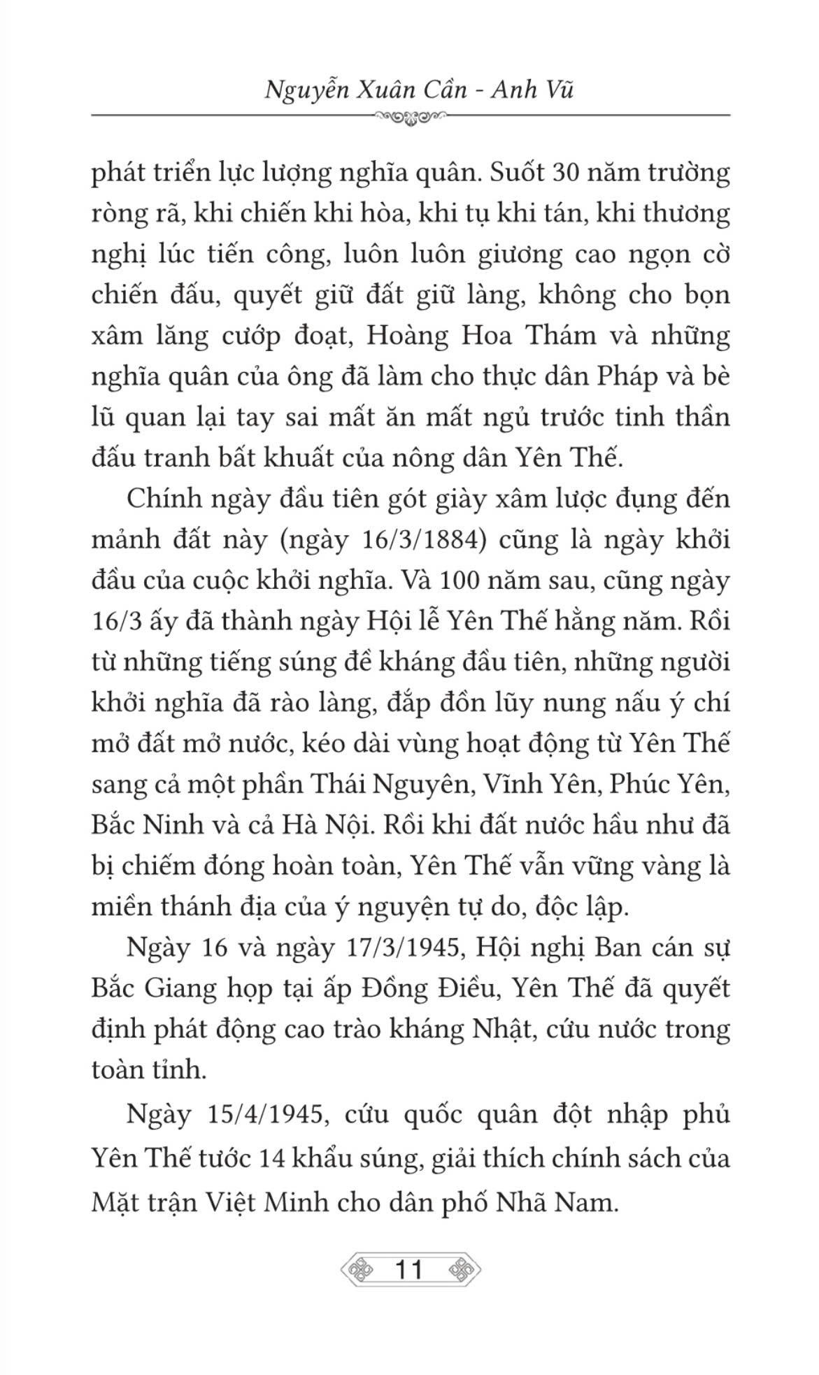 Một vùng Yên Thế (bản in 2024)